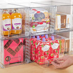 Vtopmart 2 Pack Large Stackable Storage Drawers, Easily Assemble - Image 5