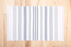 Sticky Toffee Hand Towels for Bathroom Set of 2 – 28x16 in White and Navy Blue - Image 5