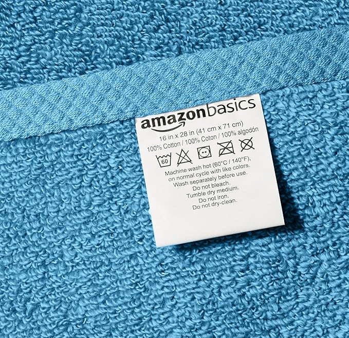 Amazon basics Lightweight quick-dry hand towels - Image 4
