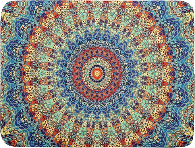 Bohemian Mandala Dish Drying Mat by Sweetshow