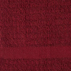 DII Basic Terry Collection Waffle Dishtowel Set, Solid Wine, 4 Piece - Image 4