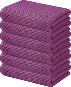 Kitinjoy 100% Cotton Waffle Weave Kitchen Hand Towels by Kitinjoy