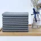 POLYTE Ultra Premium Microfiber Kitchen Dish Cloth Waffle Weave, 8 Pack - Image 5