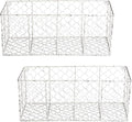 DII Chicken Wire Collection Farmhouse Vintage Wall Baskets, Medium Basket by DII