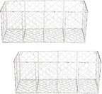 DII Chicken Wire Collection Farmhouse Vintage Wall Baskets, Medium Basket by DII