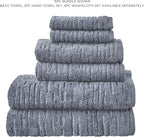 SKL Home CloudSoft Cotton Luxury Bath Towel, Smoke Blue - Image 7