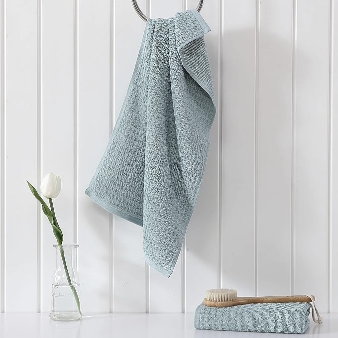 Tommy Bahama- Hand Towel Set, Highly Absorbent Cotton Bathroom Decor, Low - Image 3