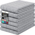 Homaxy Premium Cotton Kitchen Towels 16"x 28", Large Natural Ring Spun 390 GSM by Homaxy