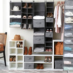 Household Essentials 6 Shelf Hanging Closet Organizer, Hanging Closet Shelf - Image 2
