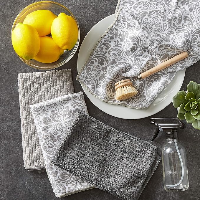 DII Cleaning Collection Multi-Purpose Microfiber, Dishtowel Set - Image 7