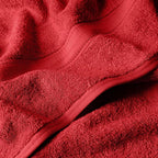 SUPERIOR Solid Egyptian Cotton Towel Set, Washcloths 13” x 13”, Hand Towels 20” - Image 4