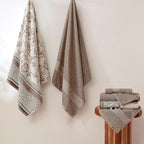 Modern Threads Ophelia 6-Piece 100% Cotton Towel Set – Reversible Yarn Dyed - Image 2