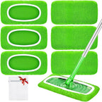 Reusable Dry Sweeping Cloths Microfiber Wet Pads Refill Compatible by LOVECO
