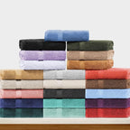 SUPERIOR Egyptian Cotton Pile 3 Piece Towel Set, Includes 1 Bath, 1 Hand - Image 7