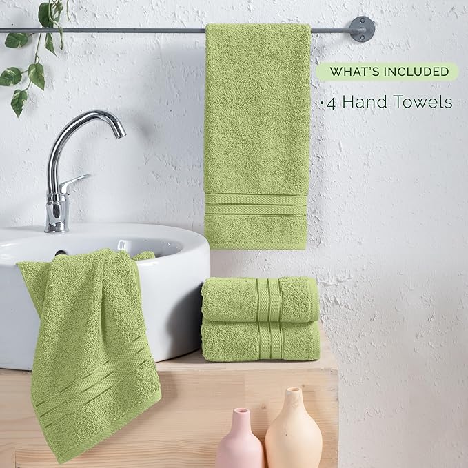 Elegant Comfort Three Line Popcorn Towel Set - Image 4