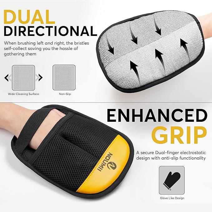 2 Pack Pet Hair Removal Glove - Image 8