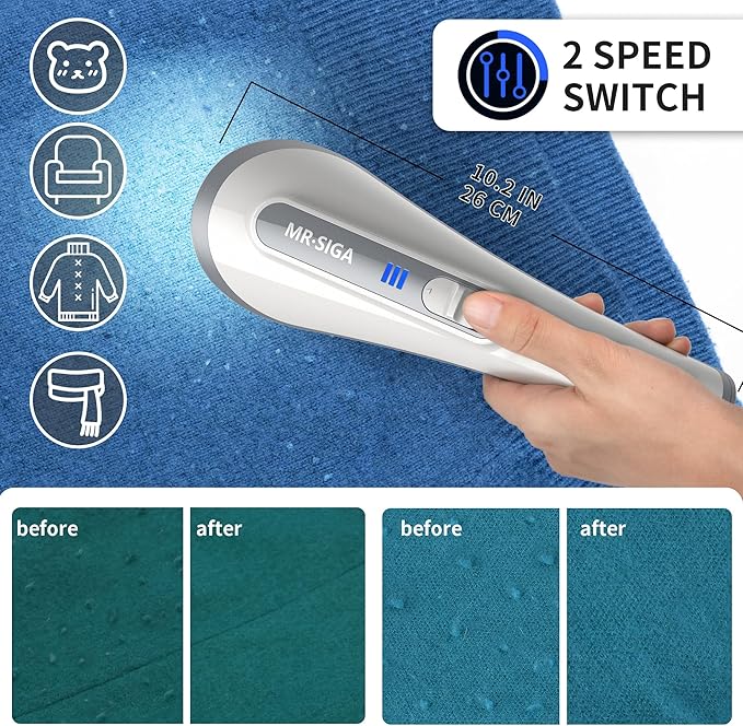 MR.SIGA Fabric Shaver and Lint Remover - Image 6