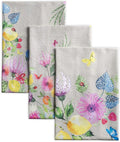 Maison d' Hermine Kitchen Towels Set of 3 100% Cotton 27.50" x 20" Reusable by MaisondHermine