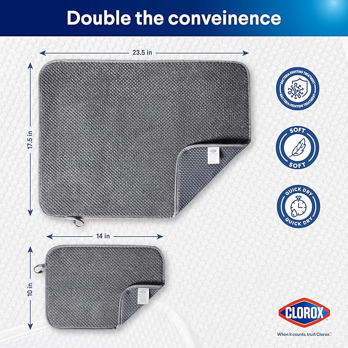 Clorox Plush Drying Mat - Image 2