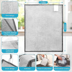 Forggon12 Pcs New Upgrade 3-Layer Metal Dish Cloth, No Scratches and No Odor - Image 2