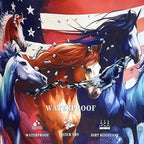 American Flag Horse Laundry Basket Patriotic Foldable Funny Laundry Hamper - Image 5