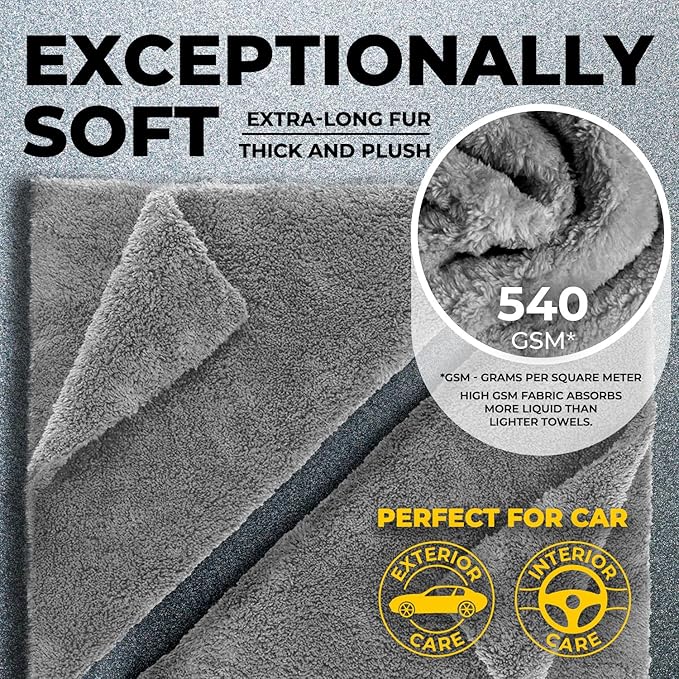 Super Soft Microfiber Towels for Cars - Image 2