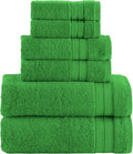 Elegant Comfort Luxury 6-Piece Towel Set, Premium Soft 100% Turkish Cotton by ELEGANTCOMFORT