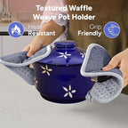 Casa Platino Silicone Oven Mitts & Potholders, 4-Piece – Pot Holders and Oven - Image 5