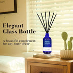 Reed Diffuser Set with Sticks 3.7 Oz, Coconut & Milk Scented Fragrance Oil - Image 5