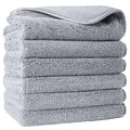 POLYTE Premium Lint Free Microfiber Washcloth Face Towel, 13 x 13 in by Polyte