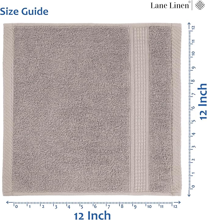 LANE LINEN Washcloths 12 Pack - Image 5