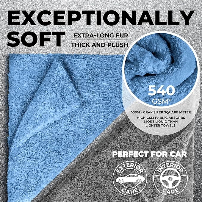 Super Soft Microfiber Towels for Cars - Image 2