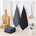Homaxy 100% Cotton Terry Kitchen Dish Cloths, Ultra Soft and Absorbent Dish - Image 7