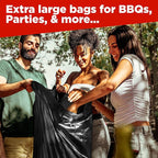 ToughBag 65 Gallon Trash Bags – 50x48" Large Black Garbage Can Liners – Made in - Image 7