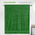 Elegant Comfort Three Line Popcorn Extra Large Luxury Bath Towel - Image 5