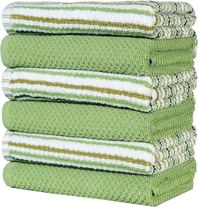 Sage 16'x 26' Cotton Kitchen Towels - Image 4