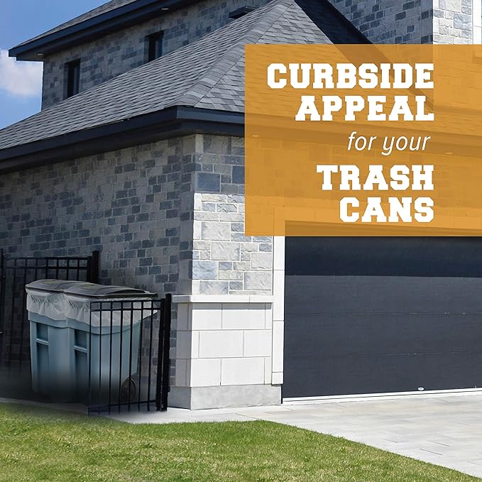 Plasticplace 65 gallon Trash Bags │ 1.5 Mil │ Clear Heavy Duty Garbage Can - Image 6
