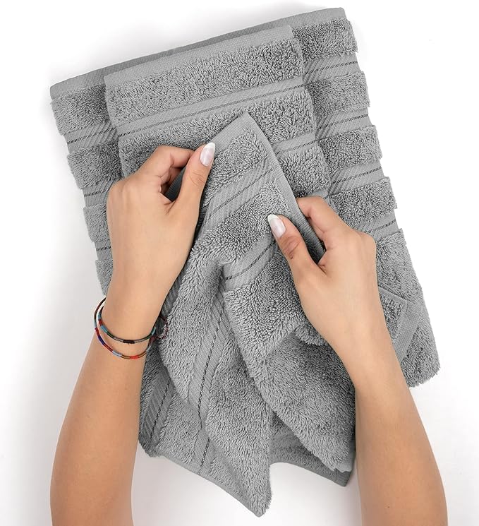 American Soft Linen 35x70 Jumbo Large Bath Towel, 600 GSM 100% Cotton Turkish - Image 4