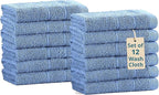 Casa Platino Blue Wash Cloths by CasaPlatino