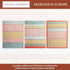 Maison d' Hermine Kitchen Towels Set of 3 100% Cotton 27.50" x 20" Reusable - Image 2
