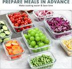 KOMUEE 10 Packs Glass Meal Prep Containers - Image 5