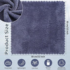 Newwiee 100 Pcs Washcloths Bulk Quick Drying Bathroom Wash Clothes 12 x 12 Inch - Image 2
