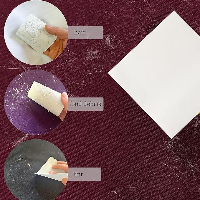 100 Sheets Mini Portable Lint Remover Sheet - Image 5