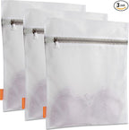 Polecasa 3Pcs 12 x 16 Inches Extra Durable Fine Mesh Laundry Bags by Polecasa