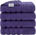 American Soft Linen Luxury 4 Piece Bath Towel Set, 600 GSM 100% Cotton Turkish by AmericanSoftLinen