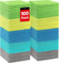 HOMEXCEL Microfiber Cleaning Cloths, 100 Pack Microfiber Towels by HOMEXCEL