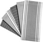 Premium Kitchen Towels | Large Cotton Dish Towels | Flat & Terry Highly - Image 3