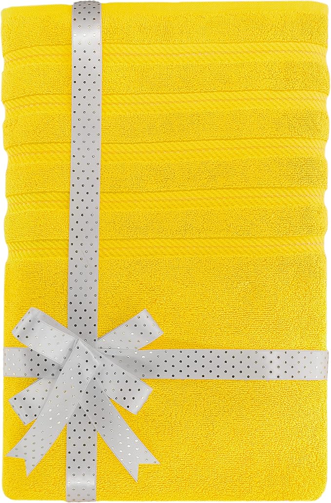 American Soft Linen 35x70 Jumbo Large Bath Towel, 600 GSM 100% Cotton Turkish - Image 3
