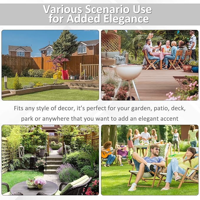 Outsunny 13" x 18" Ceramic Garden Stool with Woven Lattice Design & Glazed Strong Materials Decorative Outdoor Stool, White - Image 7