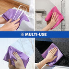 JOYMOOP Microfiber Waffle Weave Cleaning Cloth, Highly Absorbent Kitchen Towels - Image 8